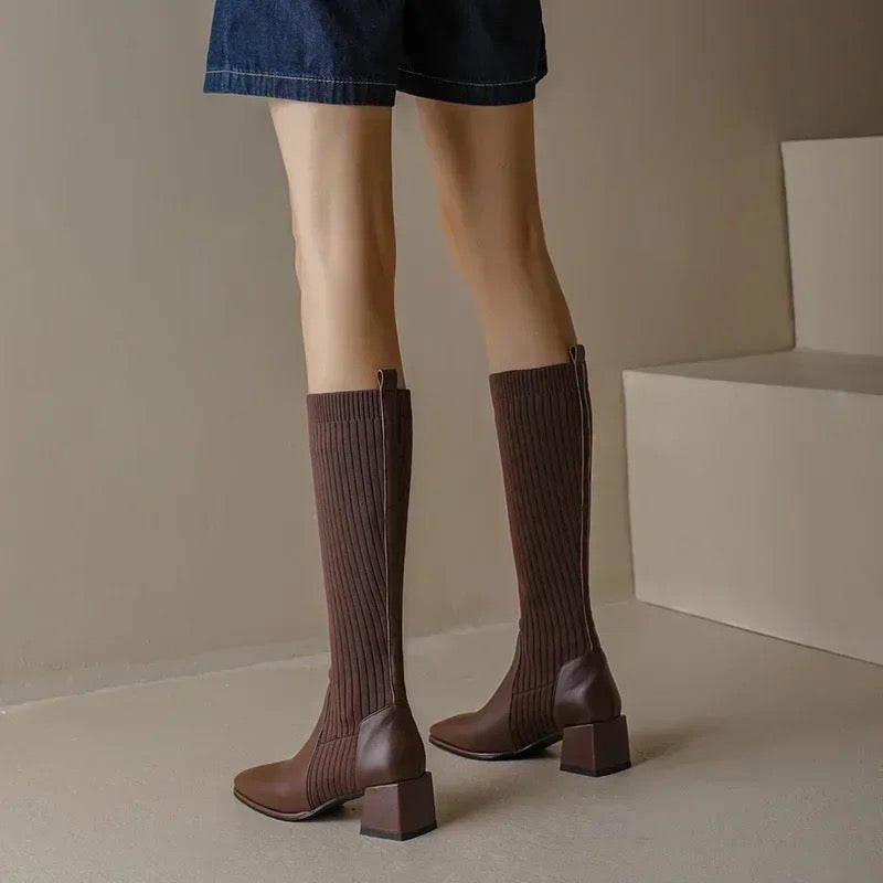 Annelisa | Tall Sock Boots