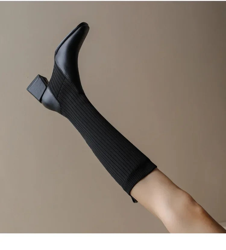 Annelisa | Tall Sock Boots