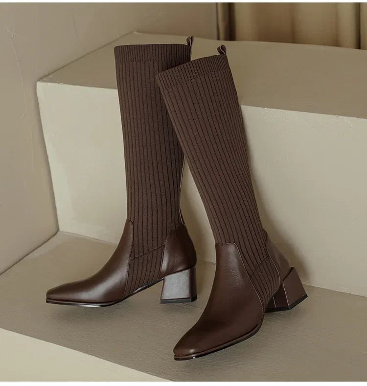 Annelisa | Tall Sock Boots