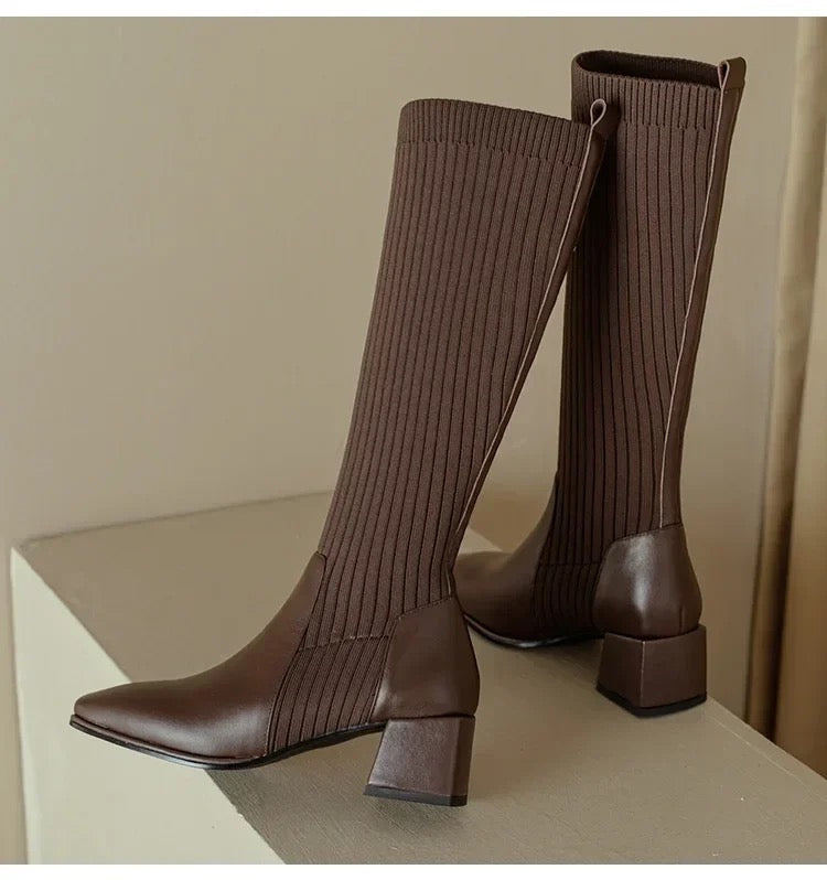 Annelisa | Tall Sock Boots