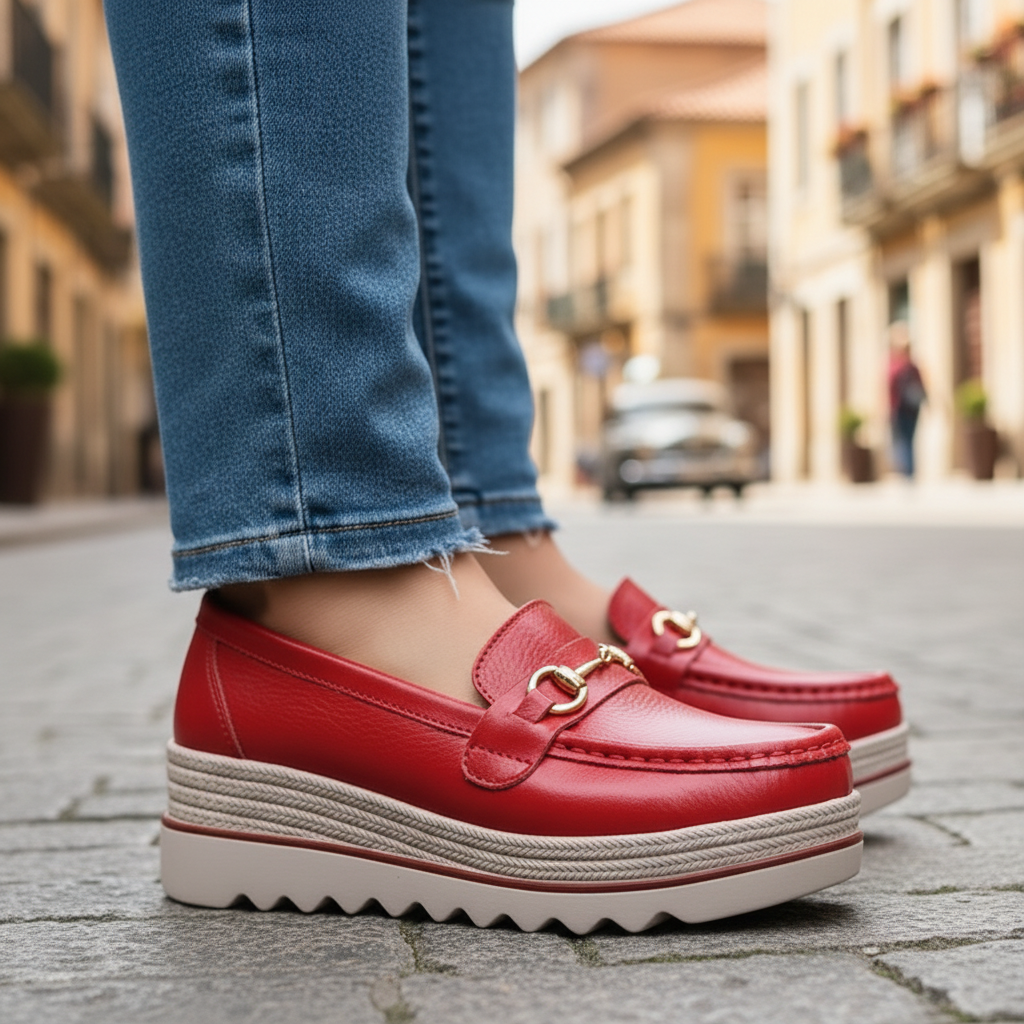 Clemens | Orthopaedic Lug-Sole Loafers