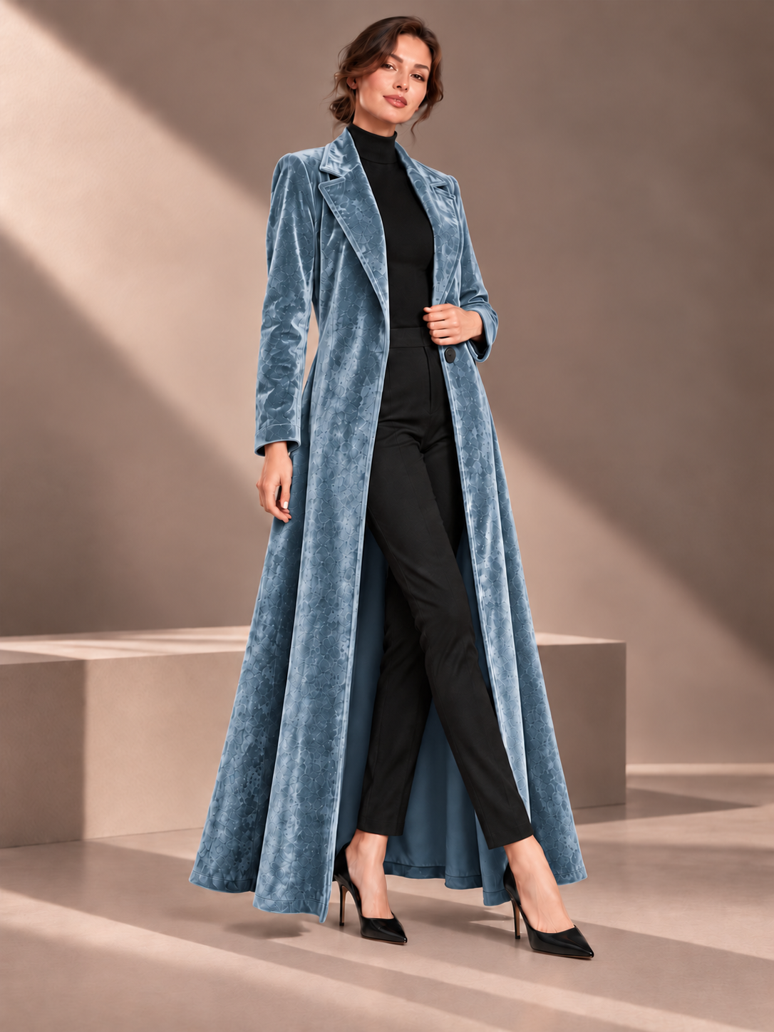 Beatrice | Elegant Tailored Long Coat