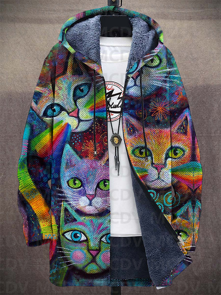 Marlissa | Artful Hooded Statement Cardigan