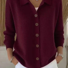 Joselle | Soft Collared Cardigan