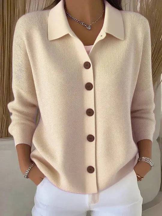 Joselle | Soft Collared Cardigan