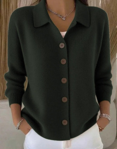 Fosca | Collared Button Cardigan