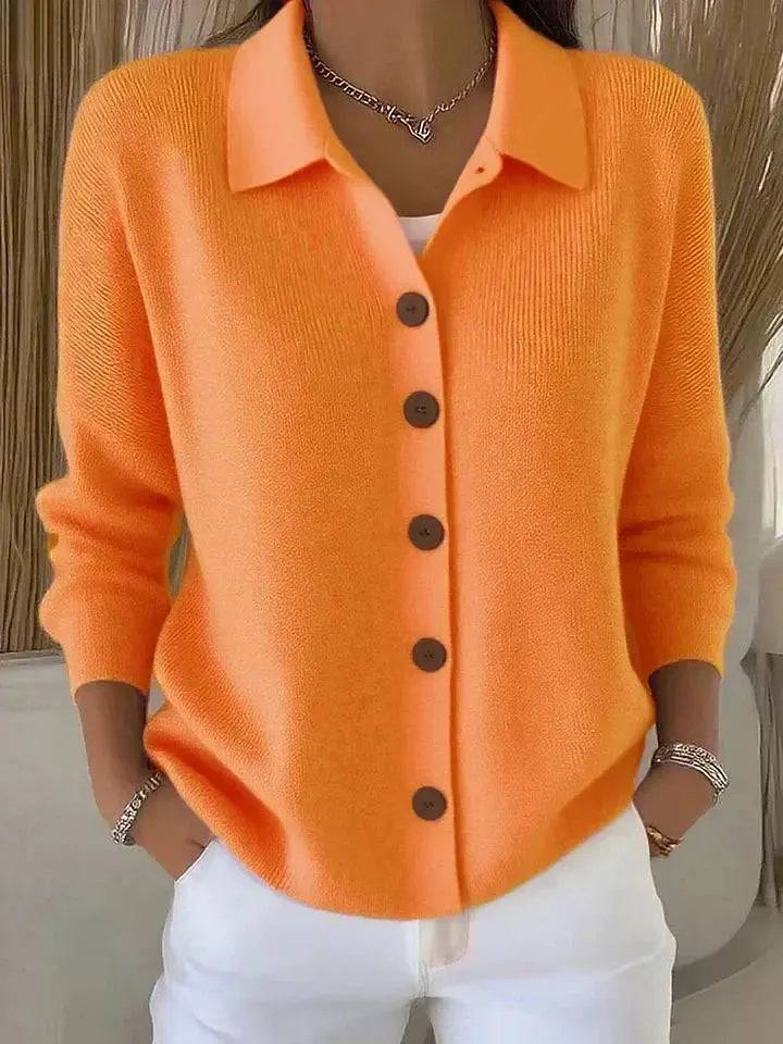 Joselle | Soft Collared Cardigan