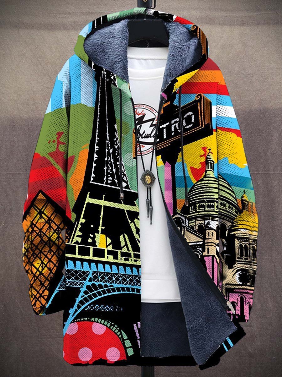 Colette | Artistic Hooded Cardigan