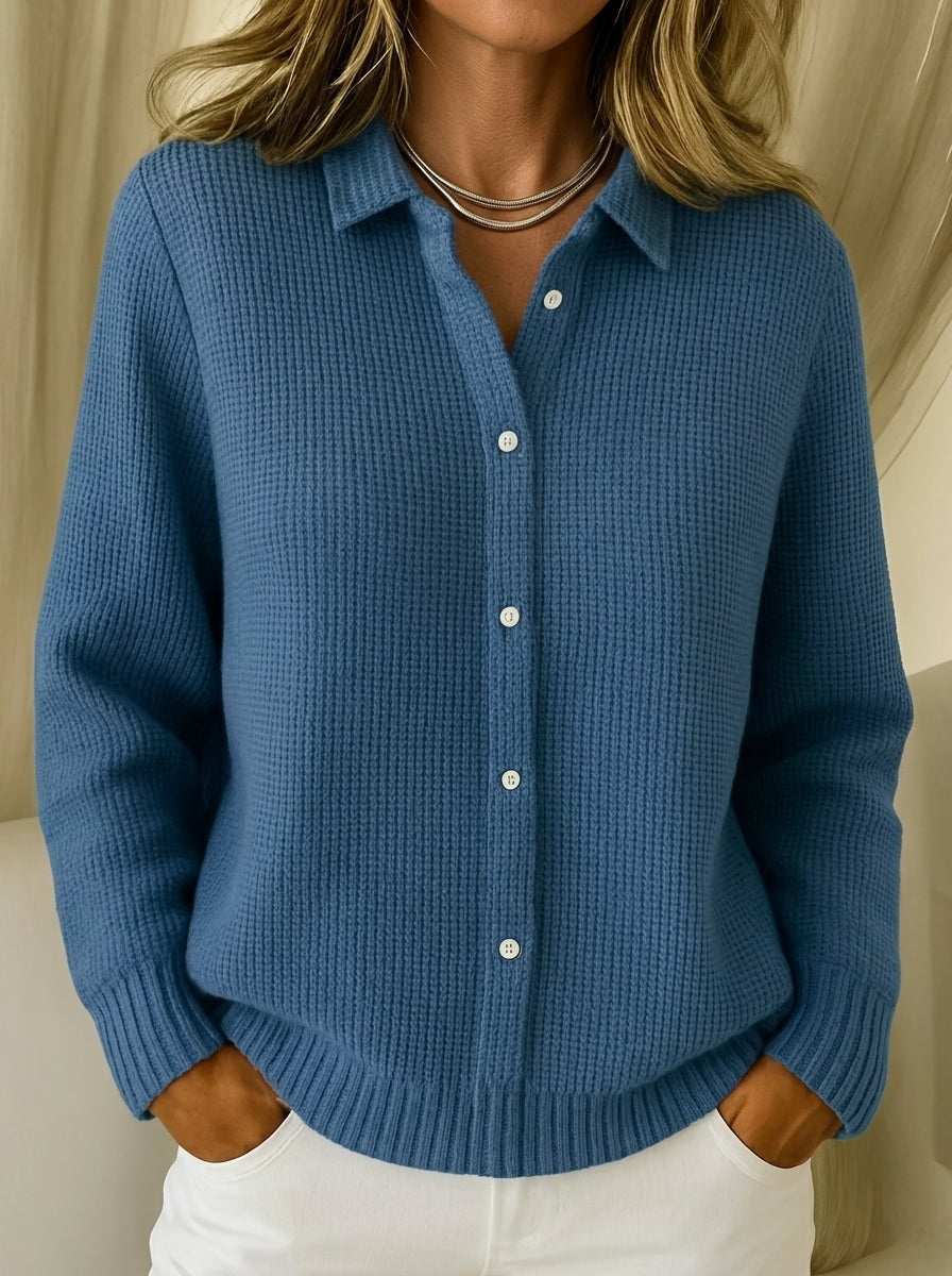 Patricia | Textured Button Cardigan