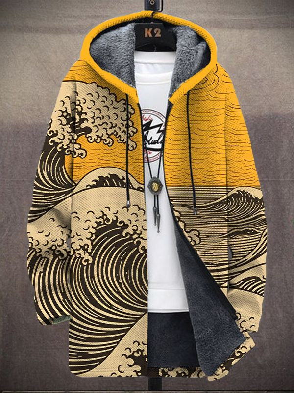 Marisa | Artful Hooded Cardigan