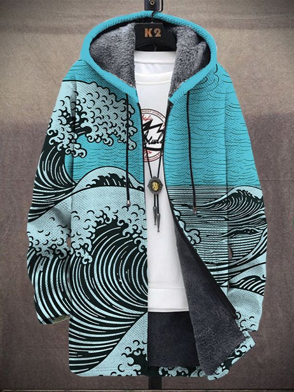 Marisa | Artful Hooded Cardigan