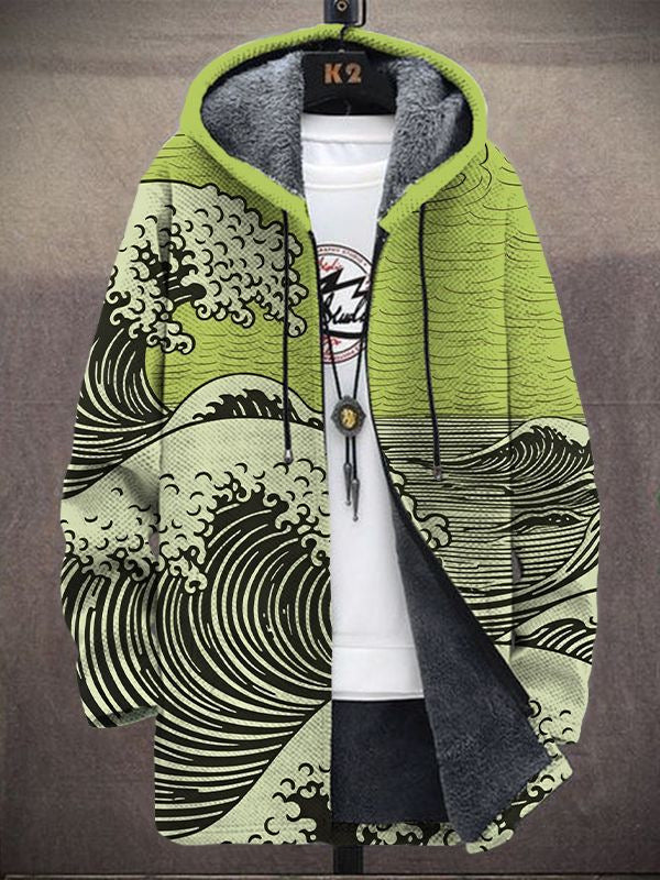Marisa | Artful Hooded Cardigan