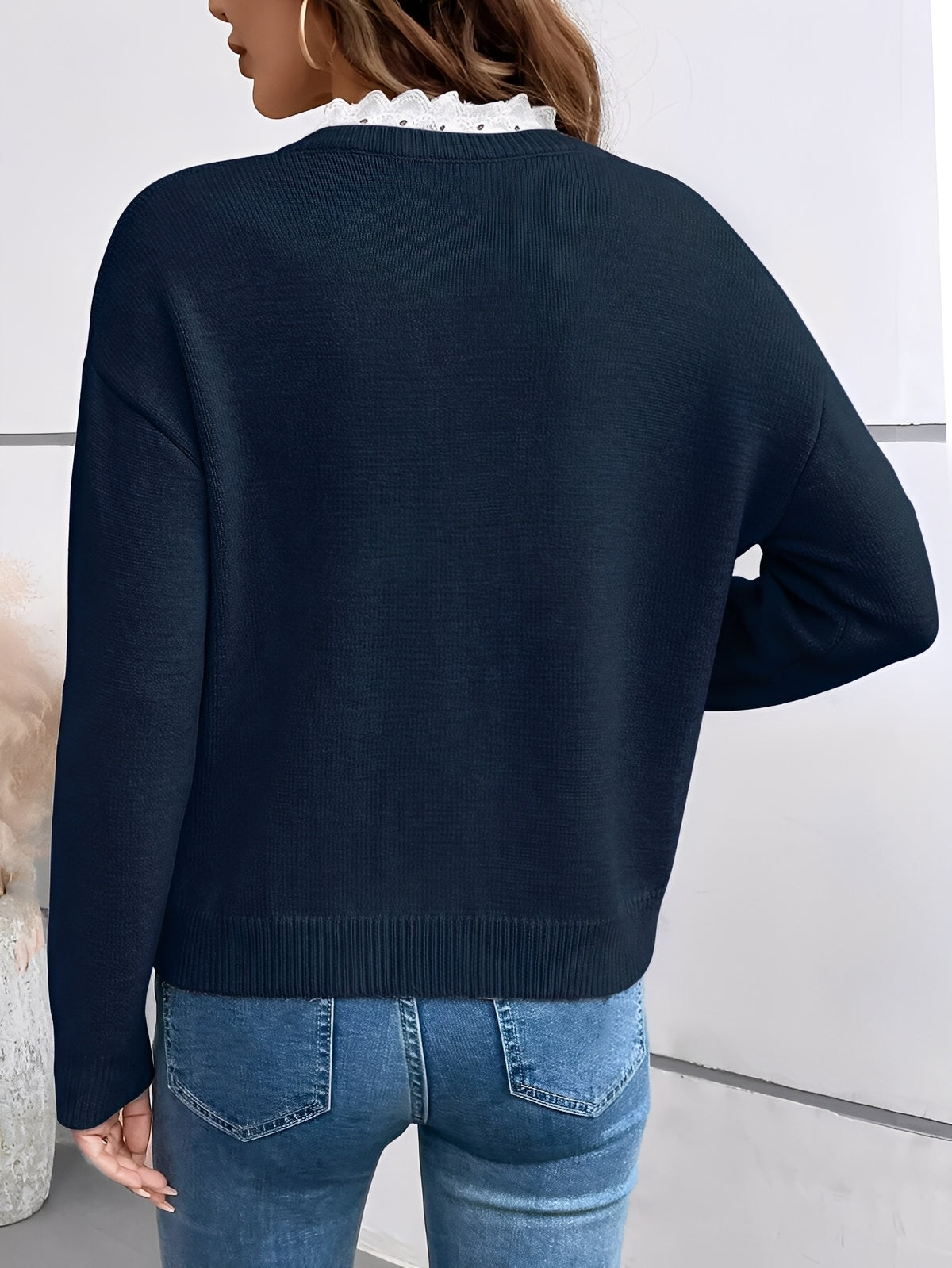 Rosalind | The Lace Knit Jumper