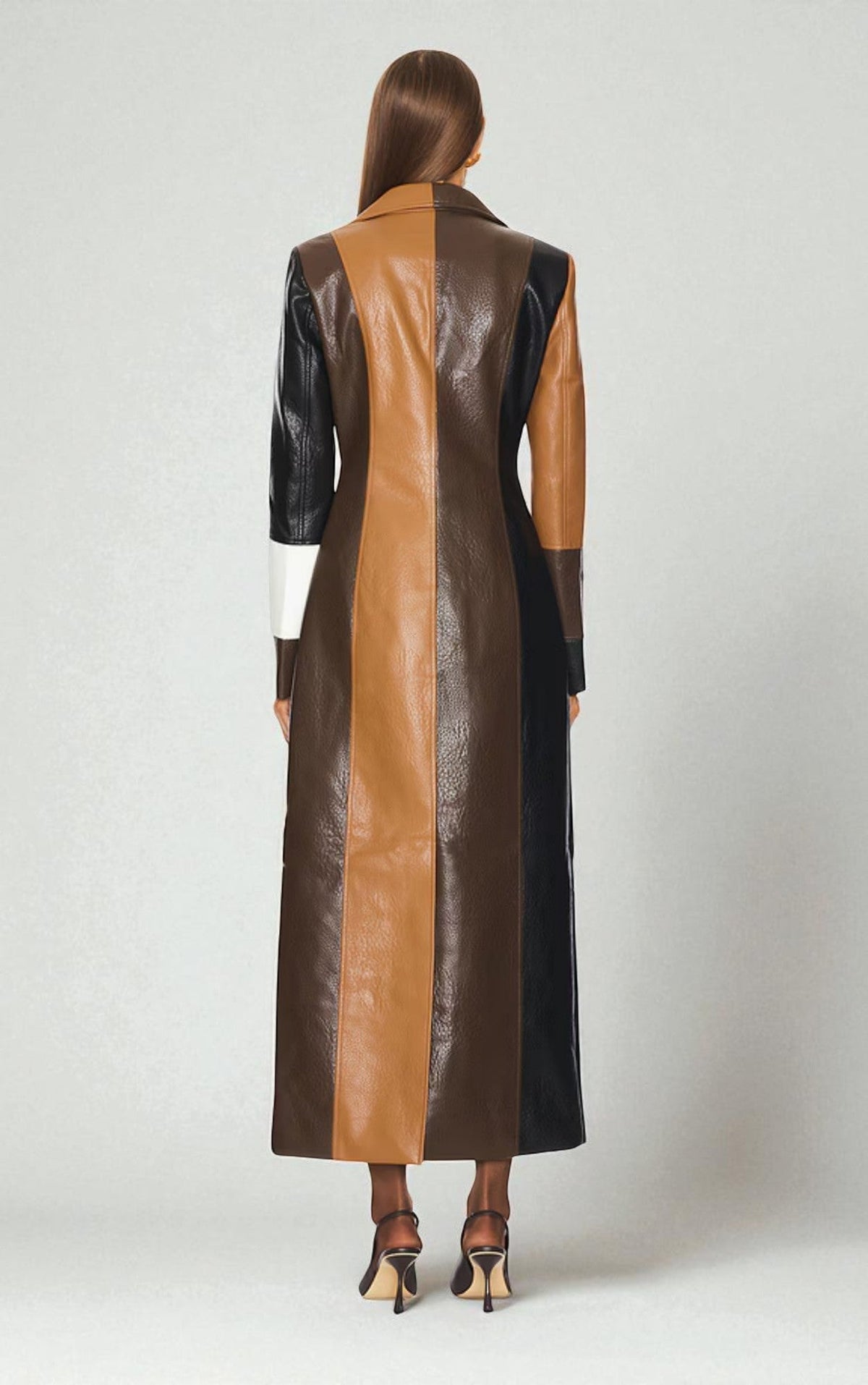 Addison | Mosaic-Pattern Coat