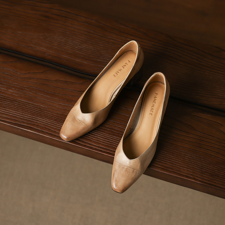 Zila | Leather-Look Heels