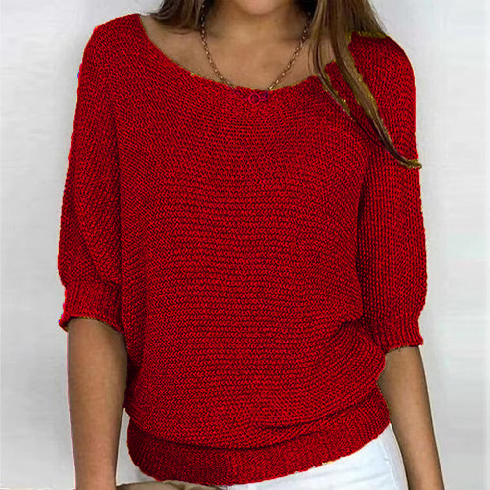 Roundelle | Three-Quarter Sleeve Jumper