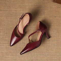 Avena | Crossover-Strap Heels