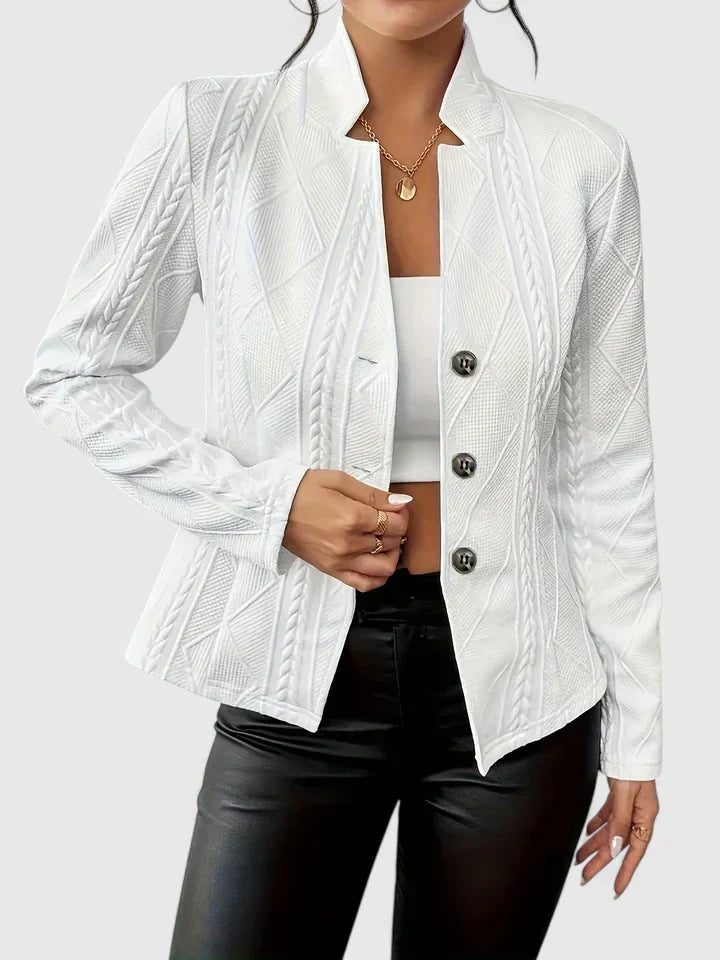 Francine | Tailored Textured Blazer
