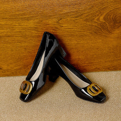 Tyra | Leather-Look Heels