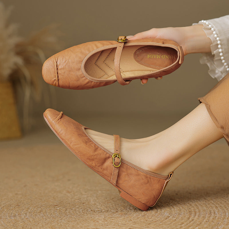 Wani | Leather-Look Flats