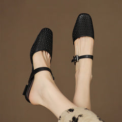 Nilda | Leather-Look Mules
