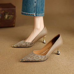 Clair | Leather-Look Heels