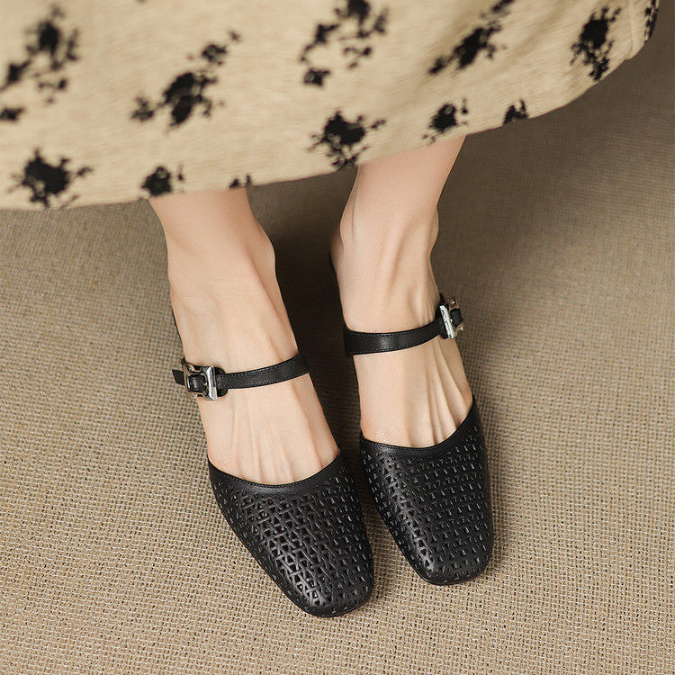 Nilda | Leather-Look Mules