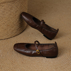 Wani | Leather-Look Flats