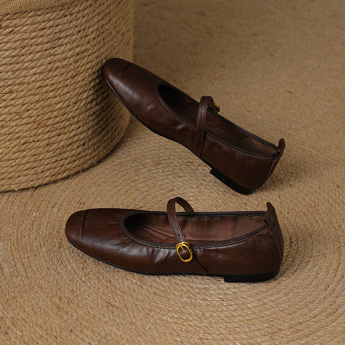 Wani | Leather-Look Flats