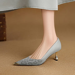 Clair | Leather-Look Heels