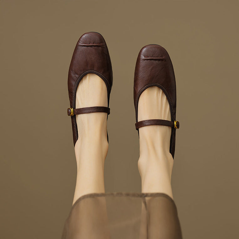 Wani | Leather-Look Flats