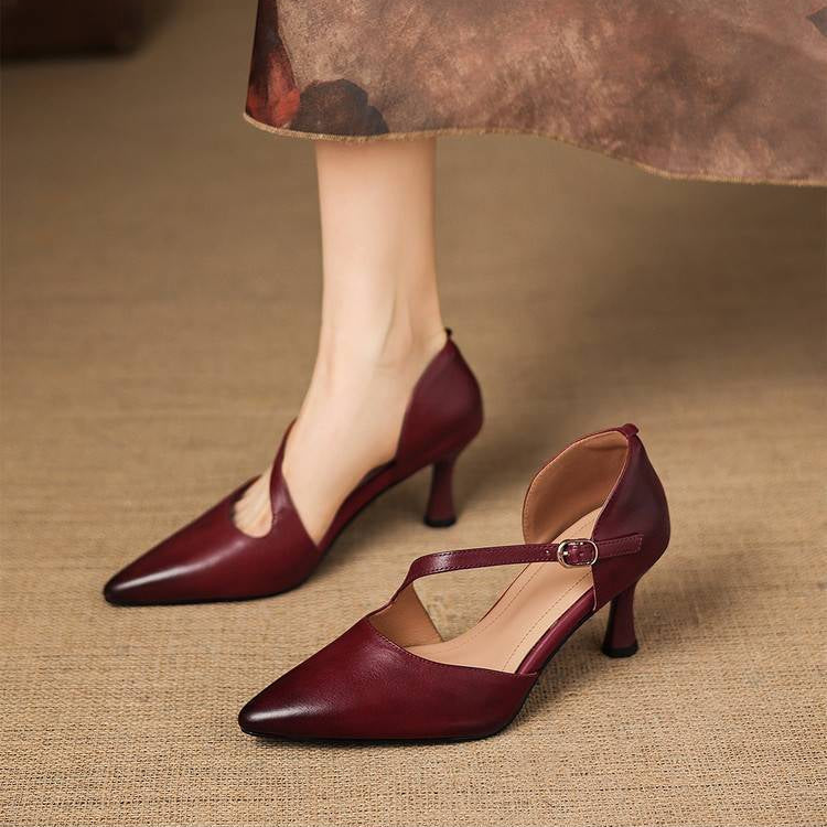 Avena | Crossover-Strap Heels