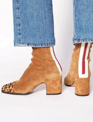 Auriana | Square-Heel Ankle Boots