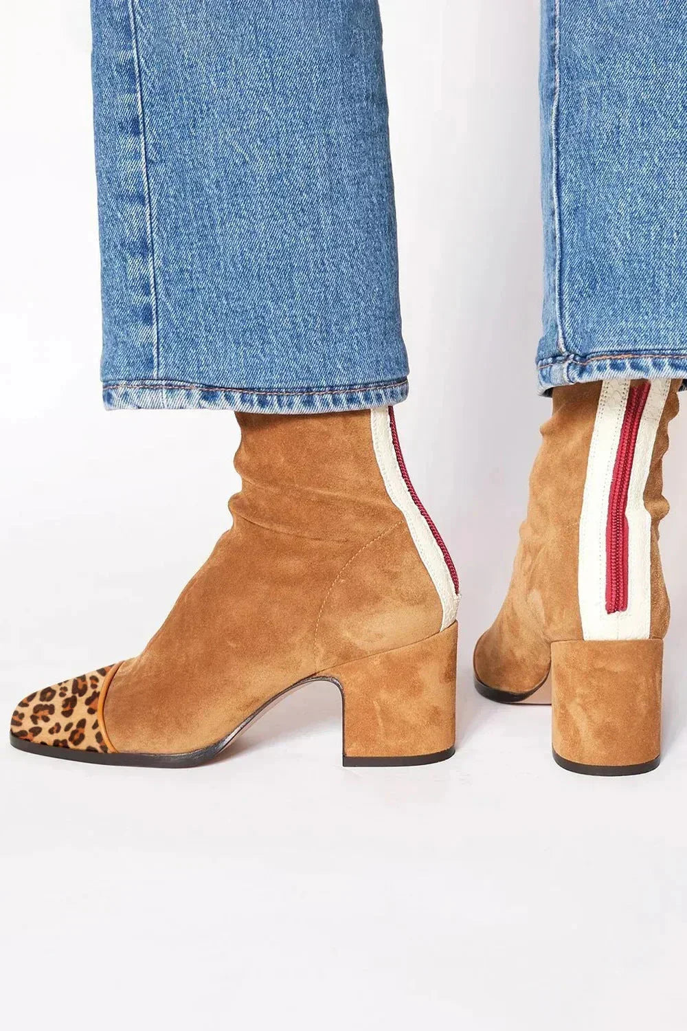 Auriana | Square-Heel Ankle Boots