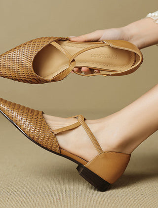 Dona | Leather-Look Heels