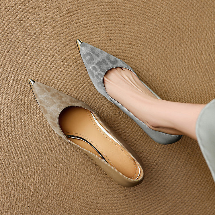 Clair | Leather-Look Heels