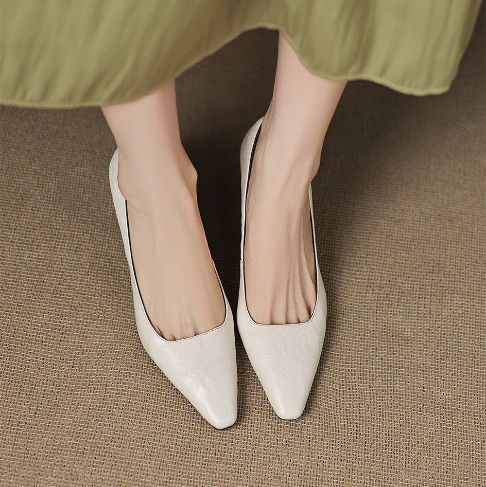 Zala | Leather-Look Heels