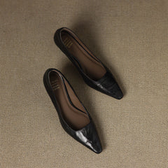 Zala | Leather-Look Heels