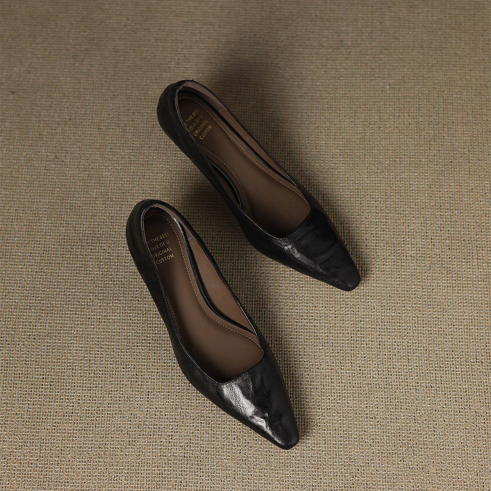 Zala | Leather-Look Heels