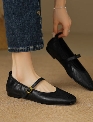 Wani | Leather-Look Flats