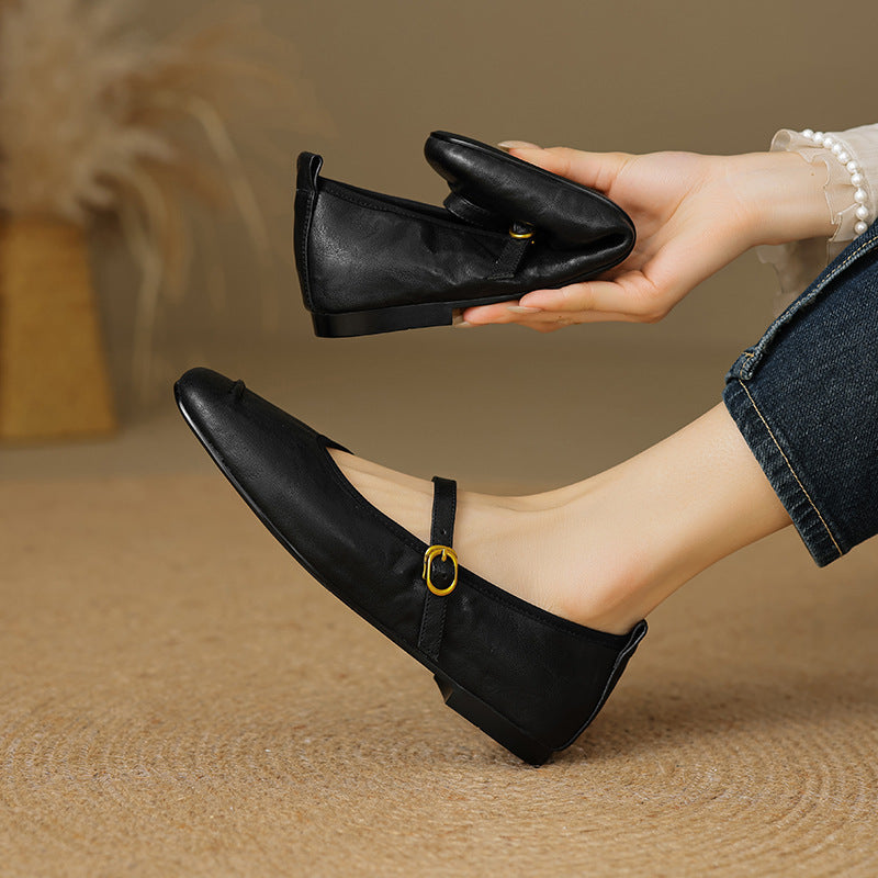 Wani | Leather-Look Flats