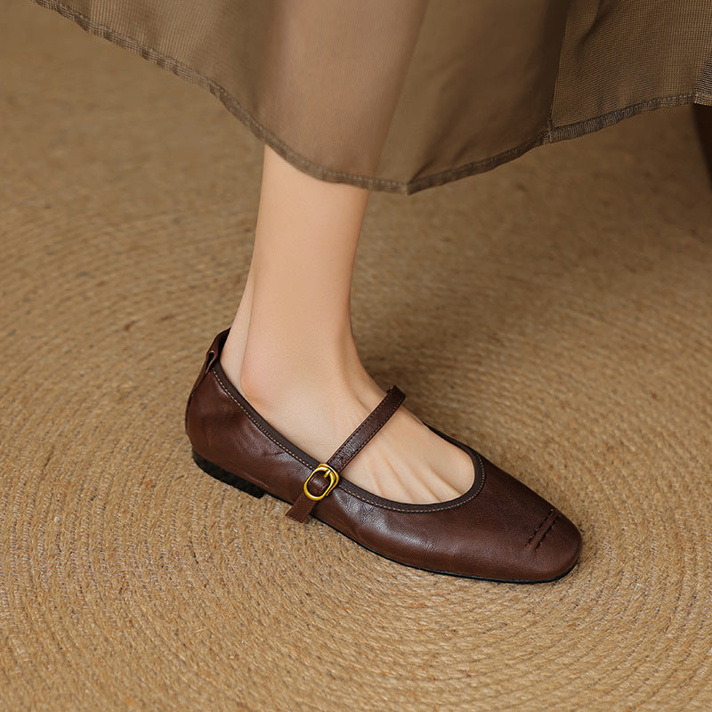 Wani | Leather-Look Flats