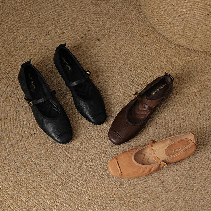 Wani | Leather-Look Flats
