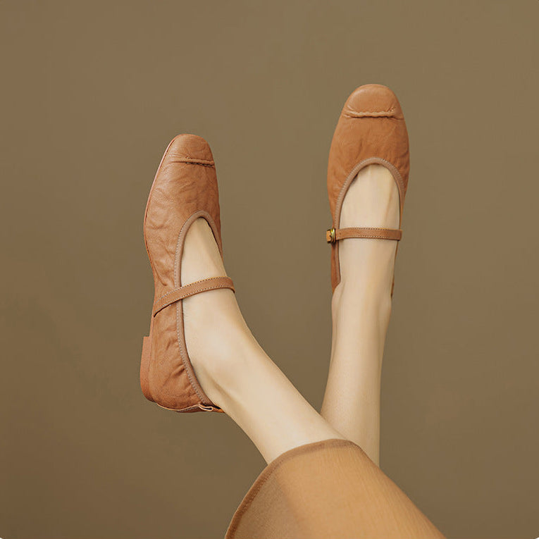 Wani | Leather-Look Flats