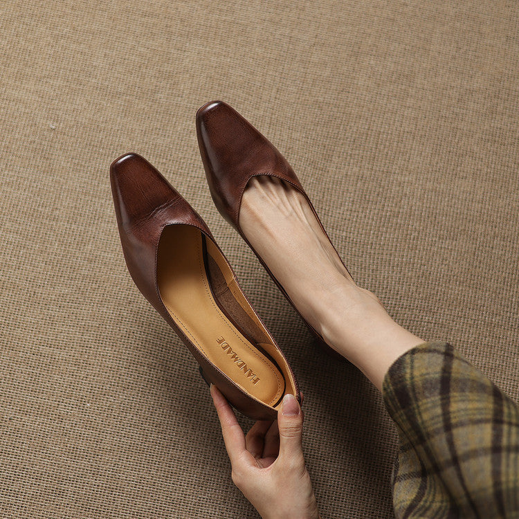 Zila | Leather-Look Heels