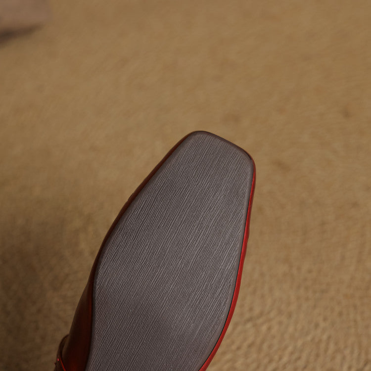Eilidh | Square-Toe Mary Jane Flat