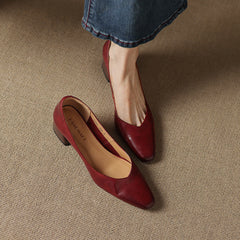 Zila | Leather-Look Heels