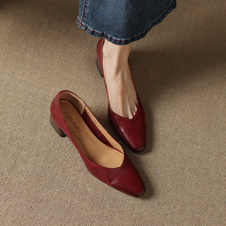 Zila | Leather-Look Heels