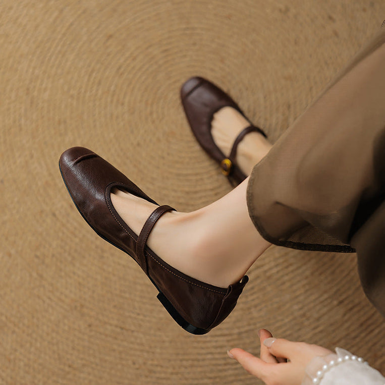 Wani | Leather-Look Flats