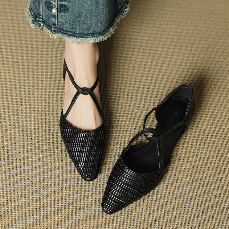 Dona | Leather-Look Heels